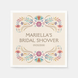 Serviette En Papier Mariage de douche d'anniversaire Fiesta Boho