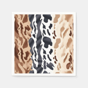 Serviette En Papier Mariage de ferme - Vachette