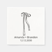 Mariage de la boîte Coquette dessinée à la main