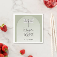 Mariage de libellules de Sage Green