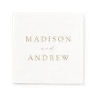 Mariage de script or élégant moderne