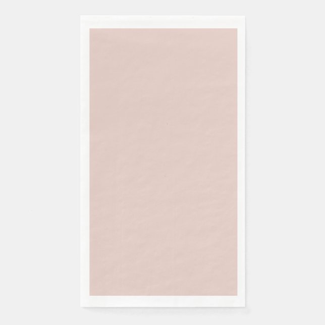 Serviette En Papier Mariage de sel rose Plat Fête des mariées personna (Devant)