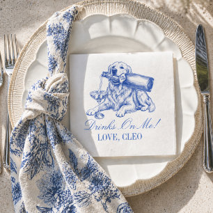 Serviette En Papier Mariage élégant au style chinoiserie avec Retrieve