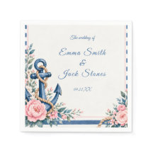Mariage Fleur Bleu Rose Nautique