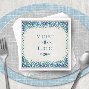 Serviette En Papier Mariage Geek de jeu vidéo