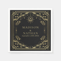 Mariage gothique de la carte Tarot