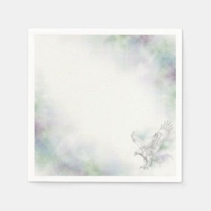 Serviette En Papier Mariage Lowland Garden Golden Eagle Tartan Scott