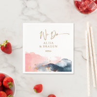 Mariage Magic Marine bleu rose de Montagne
