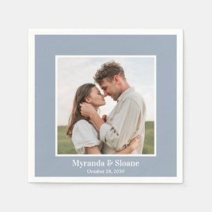 Serviette En Papier Mariage photo moderne