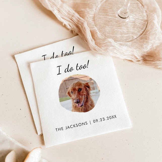 Serviette En Papier Mariage photo pour animaux domestiques serviettes, (Créateur téléchargé)