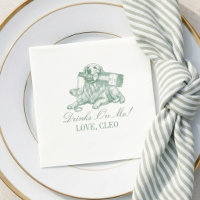 Mariage Preppy Vert Sauge Retriever Dore