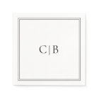 Mariage traditionnel noir et blanc élégant