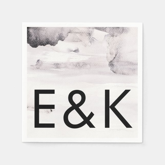 Serviette En Papier Mariage ultra moderne neutre pour les femmes (Devant)