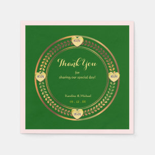 Serviette En Papier Mariages Écologiques Fêtes en Papier Événements