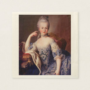 Serviette En Papier Marie Antoinette Napkins