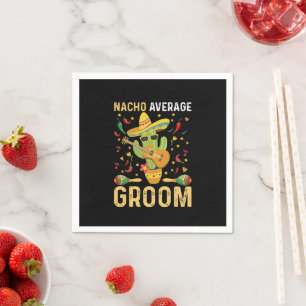 Serviette En Papier Marié moyen Nacho Mexicain Cinco De Mayo 