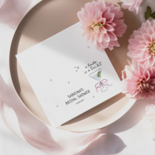 Serviette En Papier Mariée Dans Une Fête des mariées Tini Bit