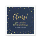 Marine et Or | Élégante fête d'anniversaire classi