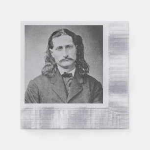 Serviette En Papier Marshal Wild Bill Hickok Old West Gunfighter