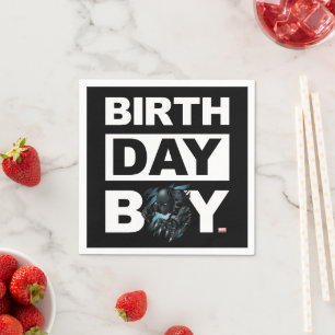 Serviette En Papier Marvel Black Panther - Anniversaire