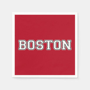 Serviette En Papier Massachusetts de Boston