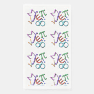 Serviette En Papier mathématicien