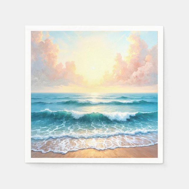 Serviette En Papier Matin (Devant)