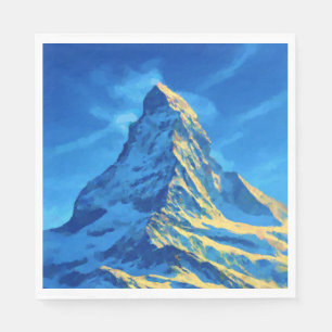 Serviette En Papier Matterhorn Peak