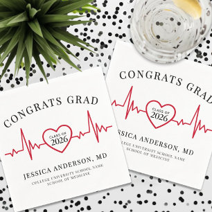 Serviette En Papier Médecin Infirmier Élégant