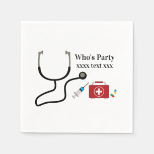 Serviette En Papier Médecin, Infirmière, Médicale