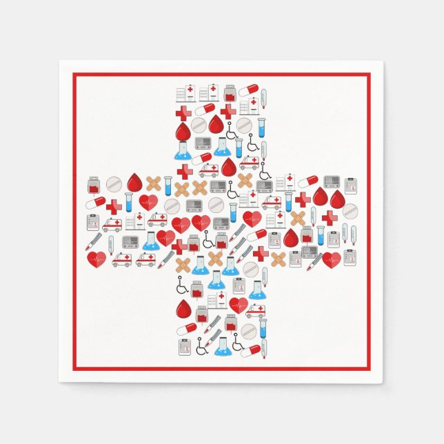 Serviette En Papier Médicale (Devant)