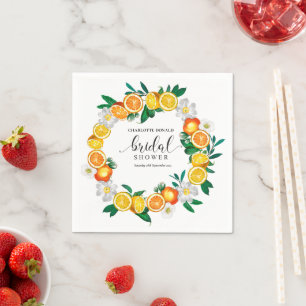 Serviette En Papier Méditerranée Italie Carreaux bleus Fête des mariée