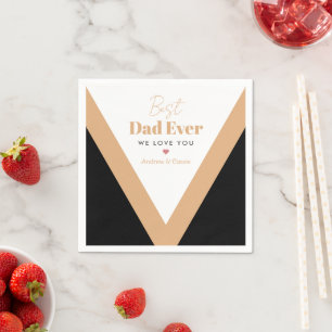 Serviette En Papier Meilleur papa