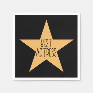Serviette En Papier Meilleure actrice