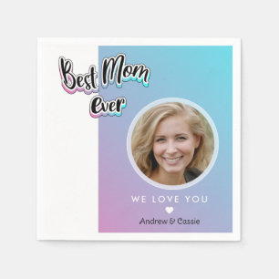 Serviette En Papier Meilleure maman jamais