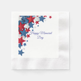 Serviette En Papier Memorial day napkins
