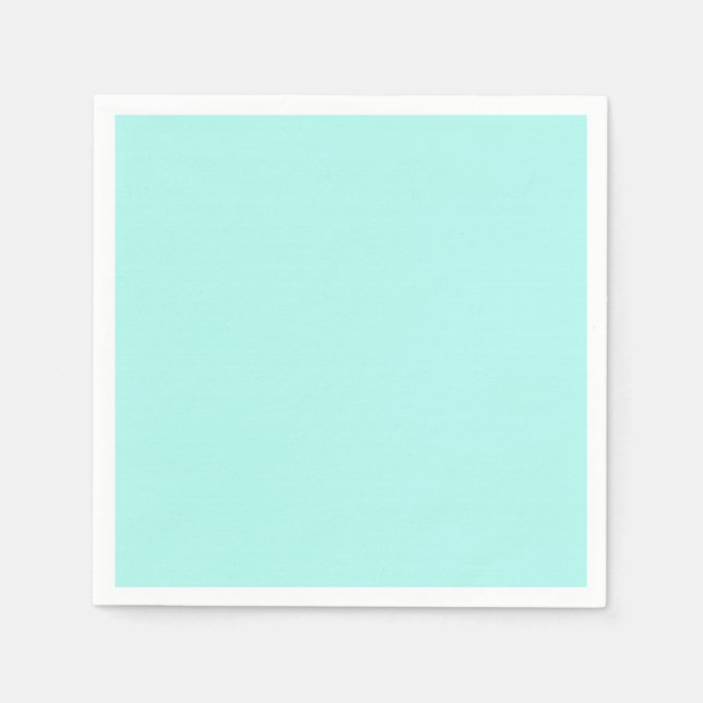 Serviette En Papier Menthe (Devant)