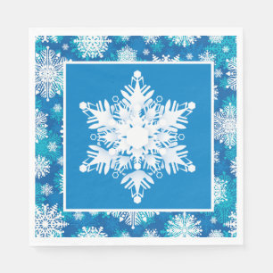 Serviette En Papier Merveilleux Hiver