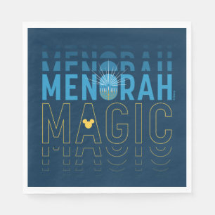 Serviette En Papier Mickey Mouse   Menorah Magic