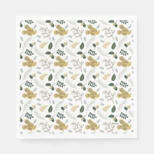 Serviette En Papier Mickey Mouse   Motif Amour, Paix et Joie