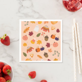 Serviette En Papier Mignon automne