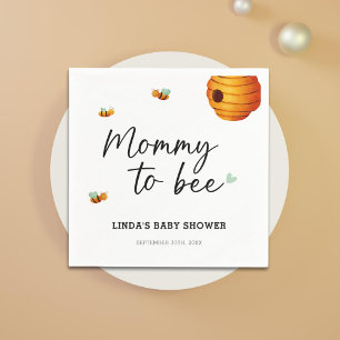 Serviette En Papier Mignonne Maman À Être Baby shower