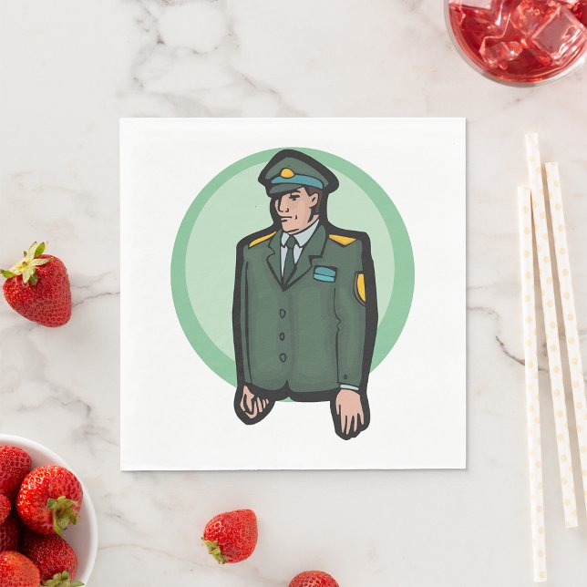 Serviette En Papier Militaire (Créateur téléchargé)