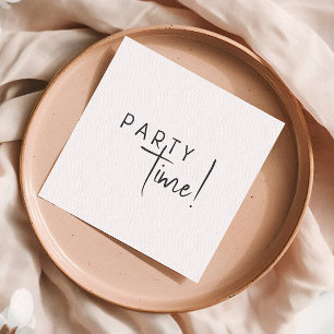 Serviette En Papier Mini-sexe Neutre Fête Heure Anniversaire