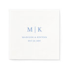 Minimal et chic | Napkins Mariage