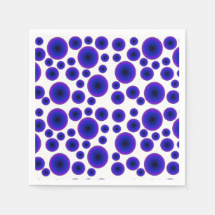 Serviette En Papier Minimalisme brillant violet Abstrait