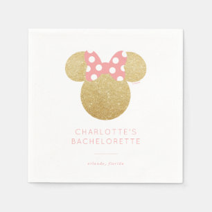 Serviette En Papier Minnie Mouse   Enterrement de vie de jeune fille O