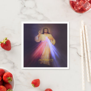 Serviette En Papier Miséricorde divine