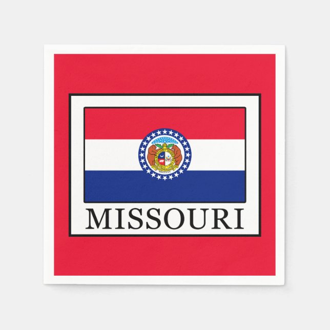Serviette En Papier Missouri (Devant)