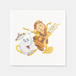 Serviette En Papier Mme Potts & Amis
